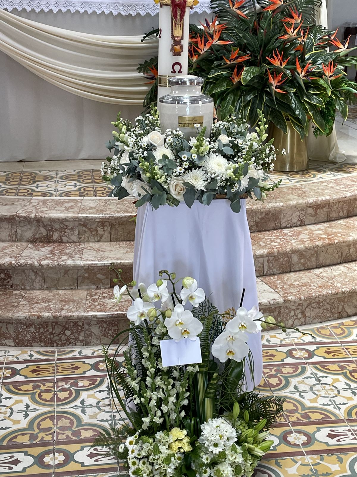 Arreglo de altar